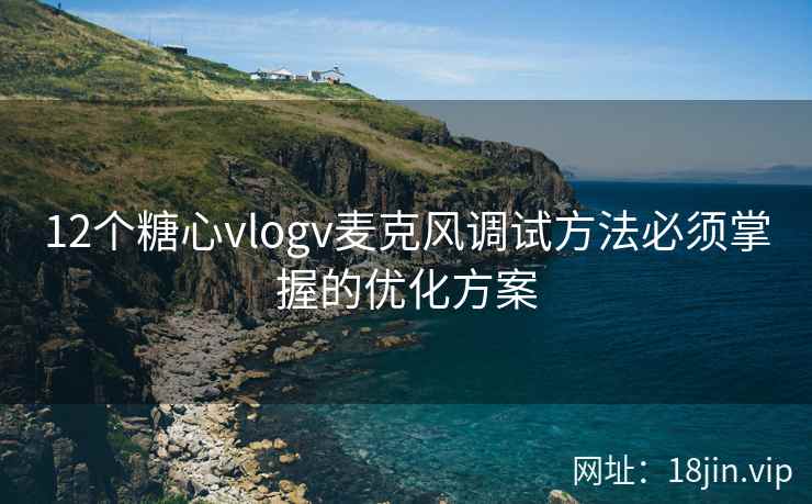 12个糖心vlogv麦克风调试方法必须掌握的优化方案