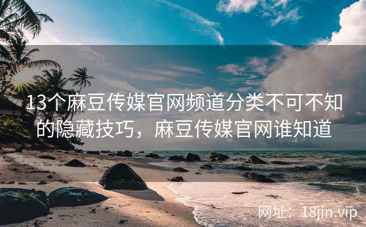 13个麻豆传媒官网频道分类不可不知的隐藏技巧，麻豆传媒官网谁知道  第2张