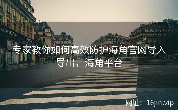 专家教你如何高效防护海角官网导入导出，海角平台  第1张
